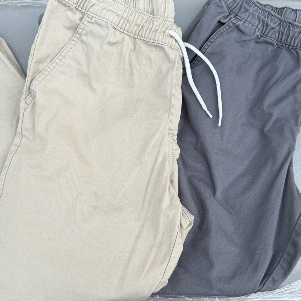 Cat & Jack Beige and Gray joggers